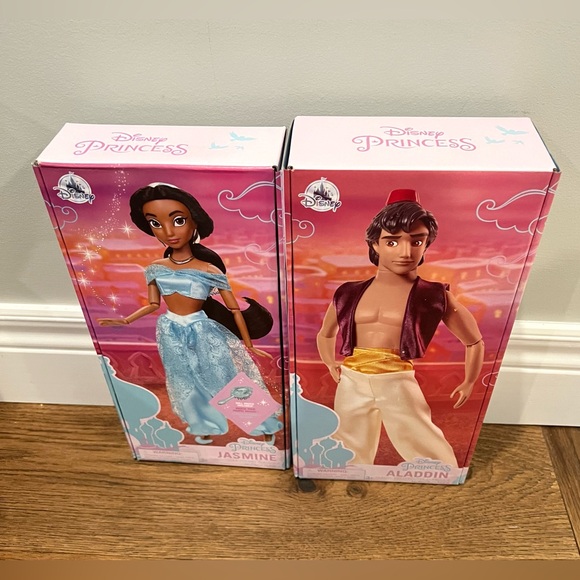 Disney Store classic dolls - Jasmine & Aladdin - Picture 2 of 3